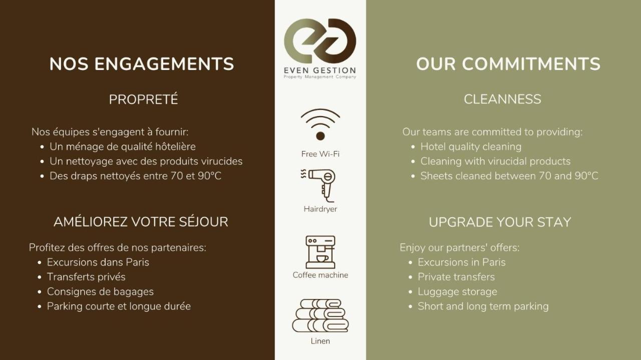 Appartement 3g#appart 6pers#2 Chambres#commerce#paris 15#ac *
